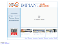 Tablet Screenshot of eltechimpianti.com